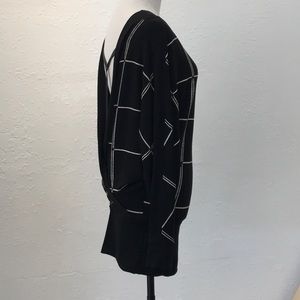 Marcy grid sweatshirt